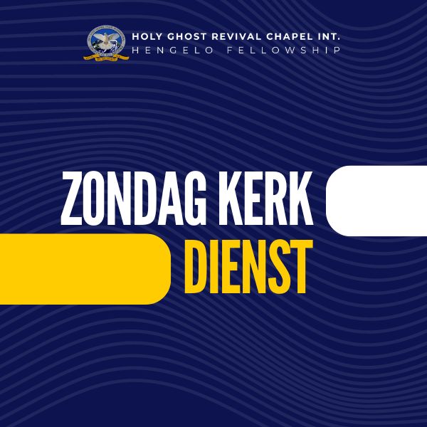 Zondag kerk dienst